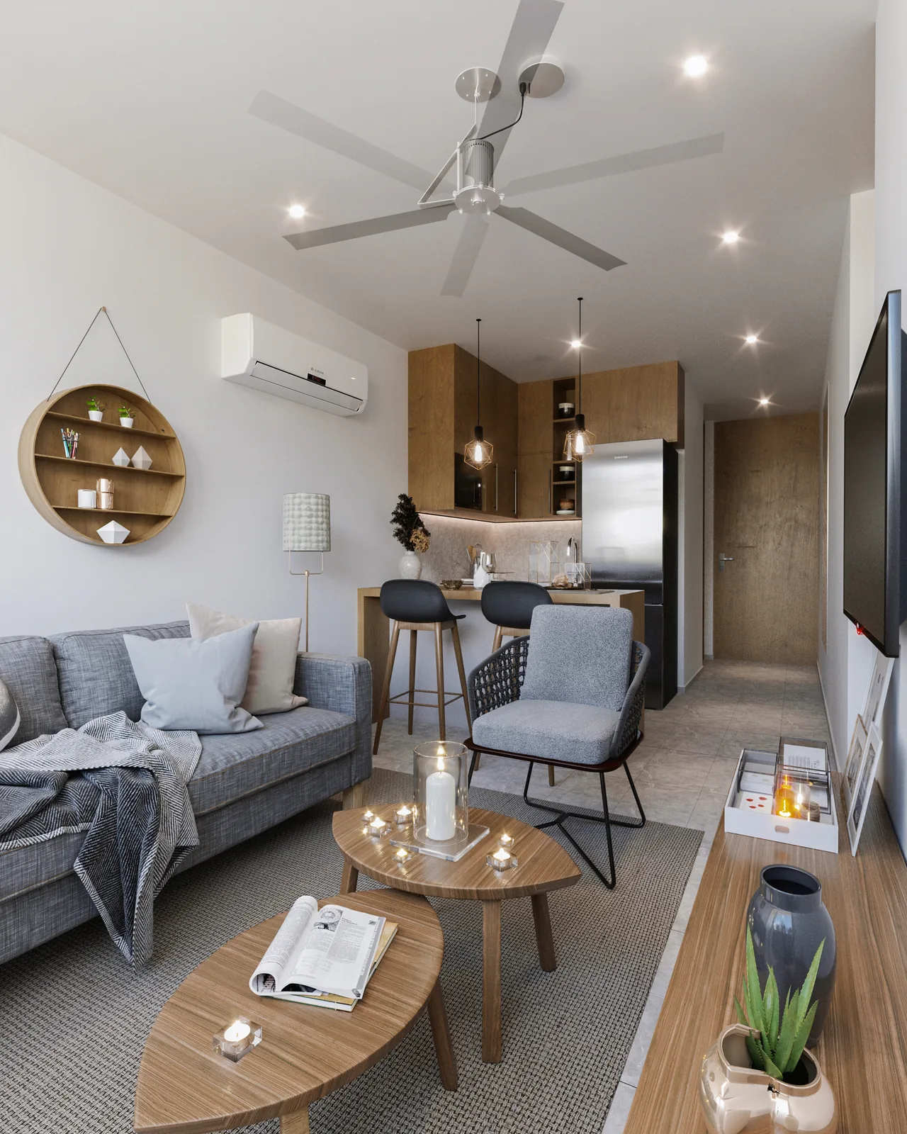 One-bedroom residence at Kool Playa