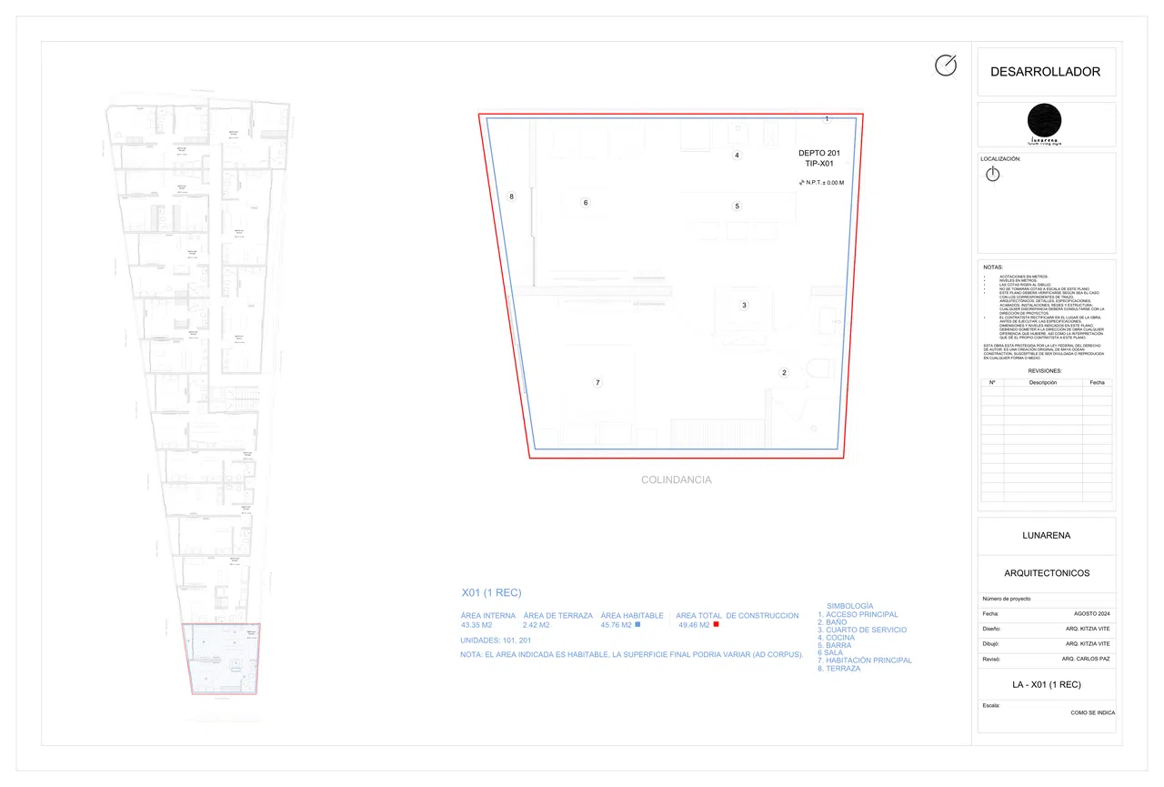 One-bedroom X01