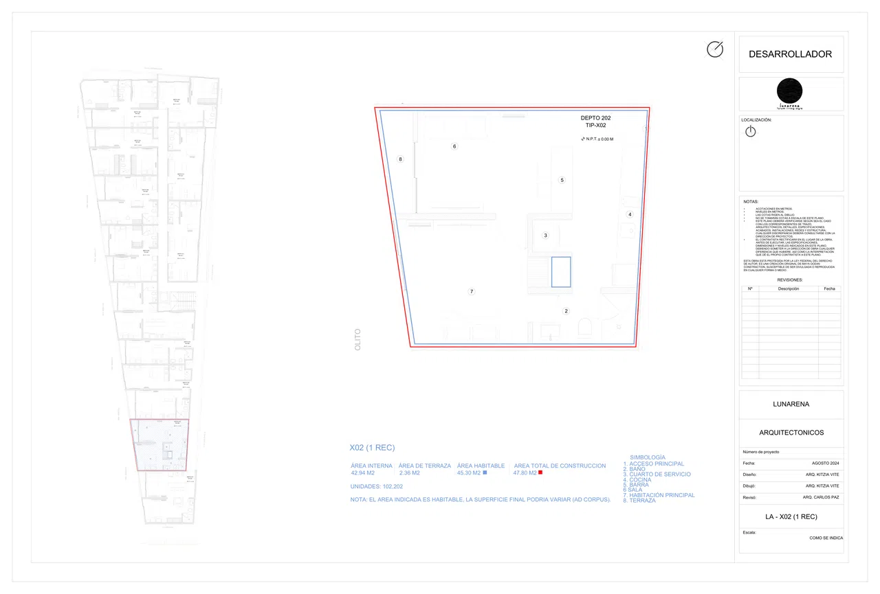 One-bedroom X02