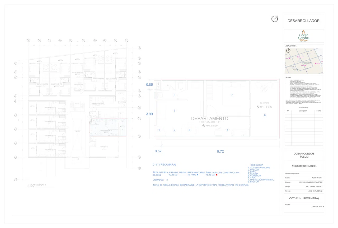One-bedroom 111