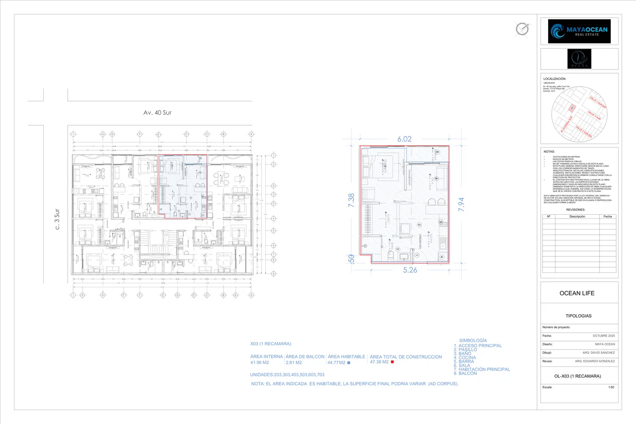 One-bedroom X03