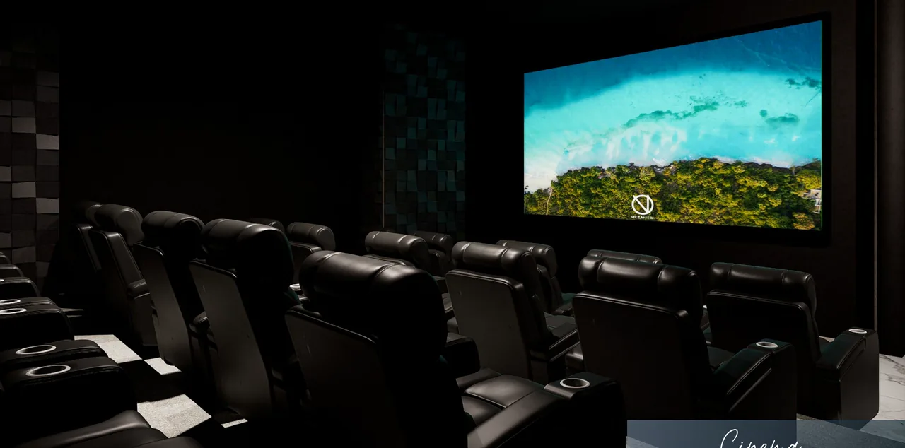 Private cinema at Ocean View