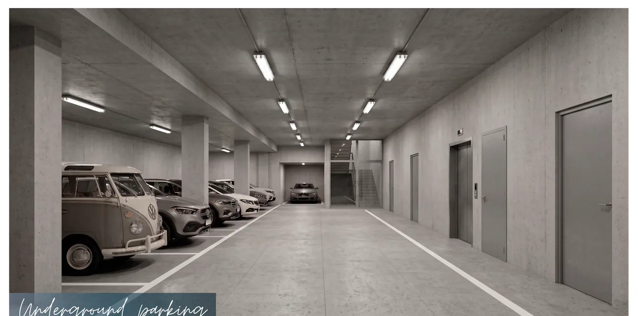Covered parking at Ocean View